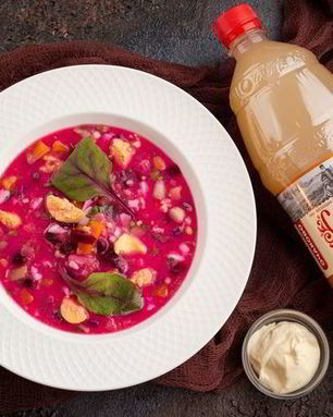 Окрошка овощная