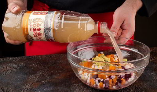 окрошка овощная