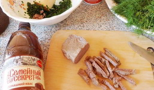 окрошка по-татарски