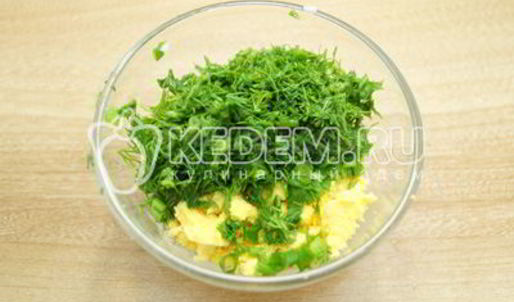 окрошка с курицей на квасе