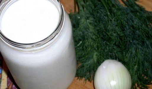 окрошка с курицей на простокваше