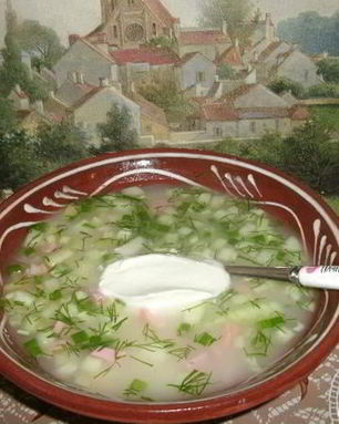 Окрошка с лимонным соком SICILIA