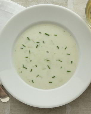 Постная окрошка