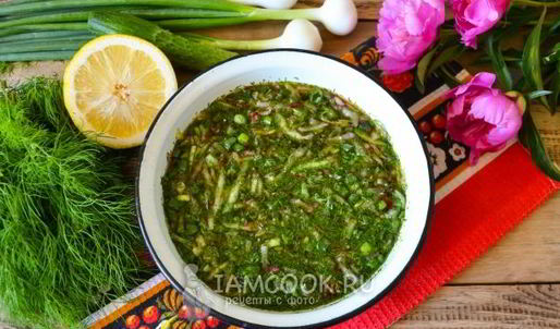 сыроедческая окрошка