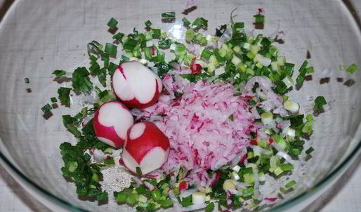 зимняя окрошка