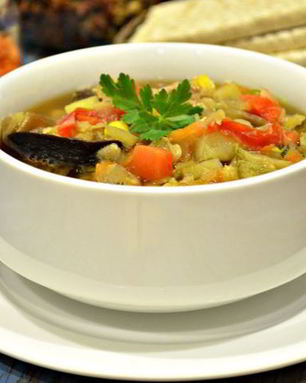 Густой овощной суп