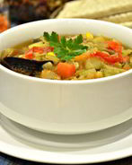 Густой овощной суп