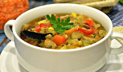 густой овощной суп