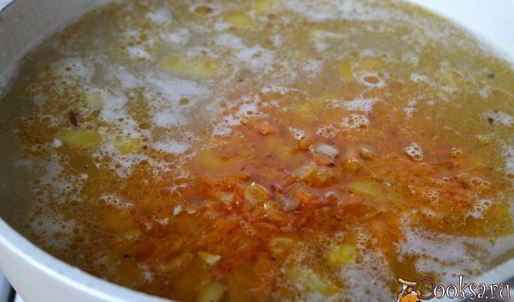 куриный суп с нутом и овощами