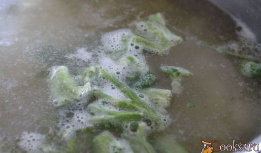 куриный суп с овощами и фарфалле