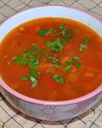 Куриный суп с овощами по-мексикански