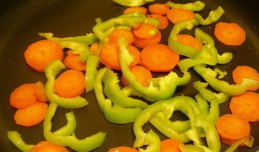 легкий суп из летних овощей с рисом