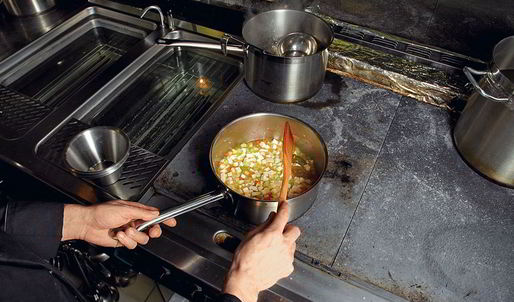 минестроне с дайконом и укропом