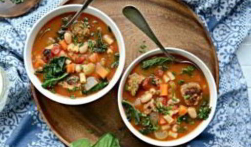 минестроне с индейкой