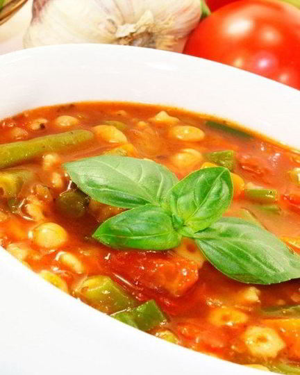 Рецепт минестроне с консервированными помидорами