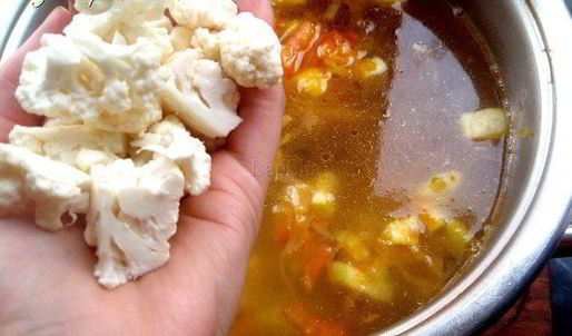 минестроне с курицей