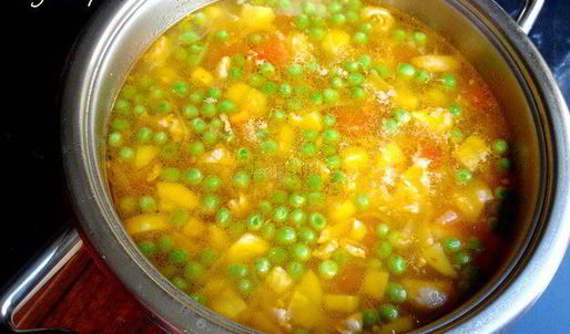 минестроне с курицей