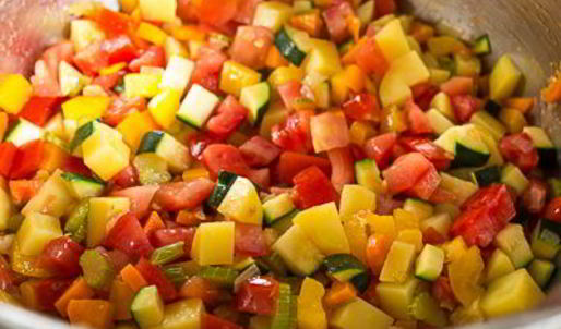 минестроне с песто