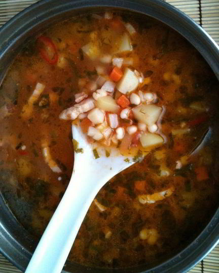 Рецепт минестроне в мультиварке