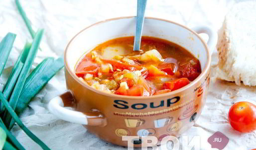 овощной диетический суп