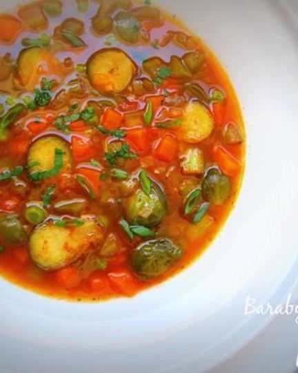 Рецепт овощного, густого супа