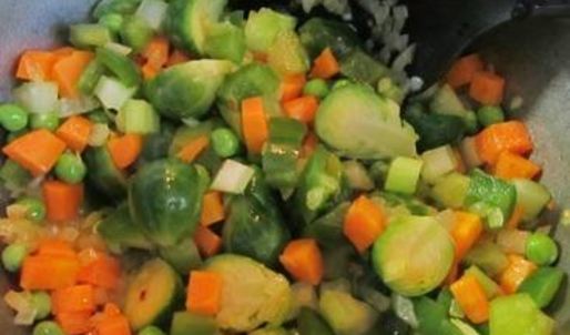 овощной, густой суп