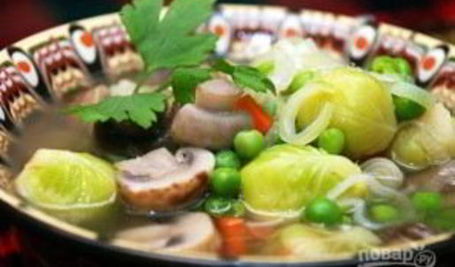 овощной суп без картошки