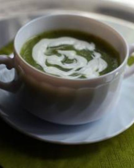 Рецепт овощного супа из цукини, кольраби и сельдерея