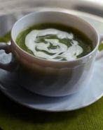 Овощной суп из цукини, кольраби и сельдерея