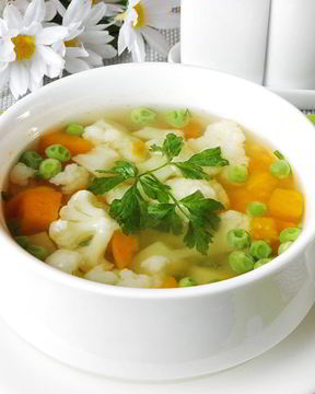 Овощной суп классический