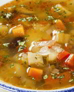 Овощной суп по-грузински