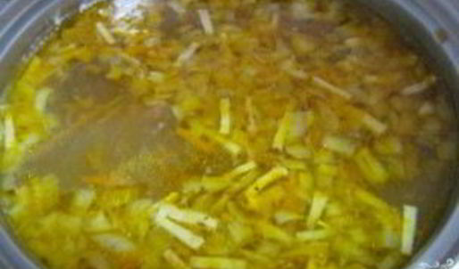 овощной суп с фрикадельками