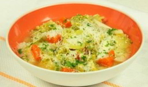 овощной суп с йогуртом