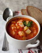 Овощной суп с кабачками