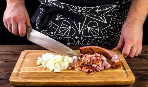 овощной суп с копченостями