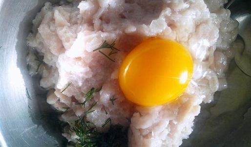 овощной суп с куриными кнелями