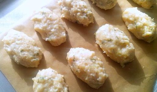 овощной суп с куриными кнелями