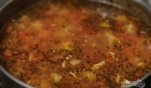 овощной суп с орегано