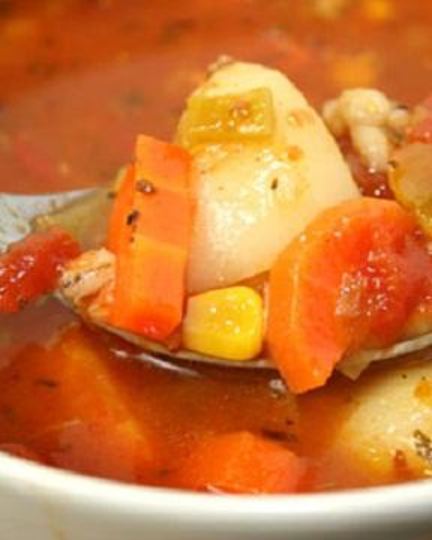 Рецепт овощного супа с перловкой