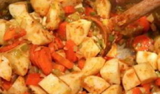 овощной суп с перловкой