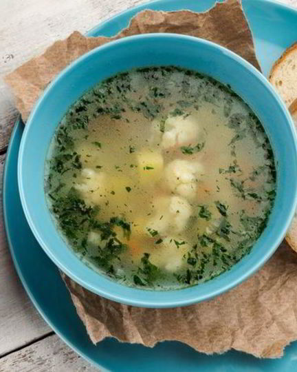 Рецепт овощного супа с зеленым горошком