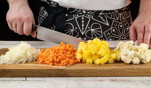 овощной суп с зеленым горошком