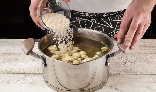 овощной суп с зеленым горошком