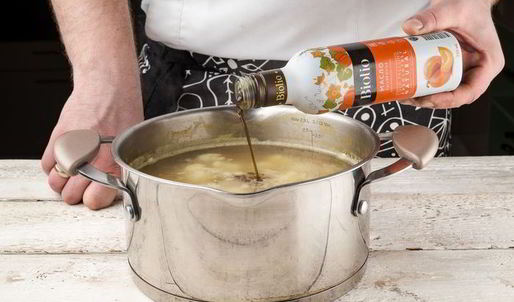 овощной суп с зеленым горошком