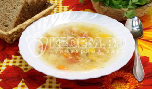 овощной суп в мультиварке