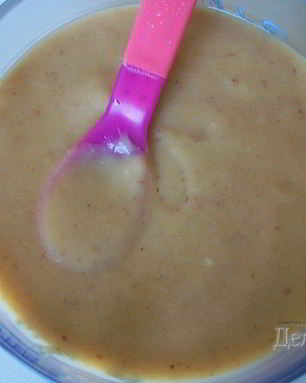 Овощной супчик для самых маленьких