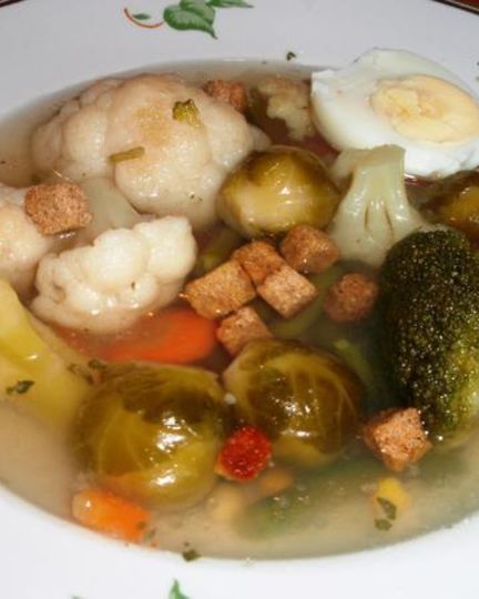 Рецепт овощного супчика