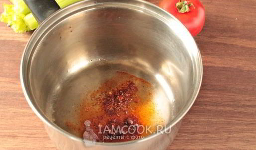 постный овощной суп с сельдереем