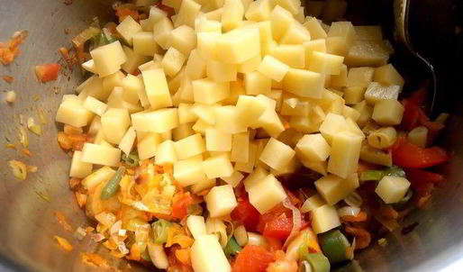 вегетарианский супчик минестроне