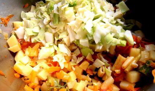 вегетарианский супчик минестроне